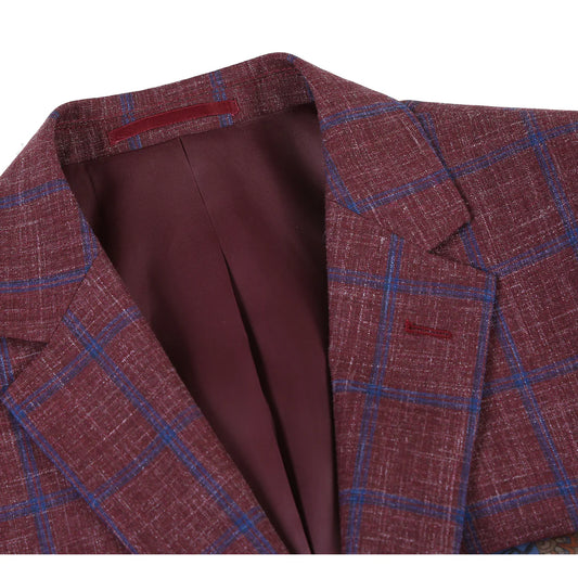Renoir 563-2-BURG Mens Blazer