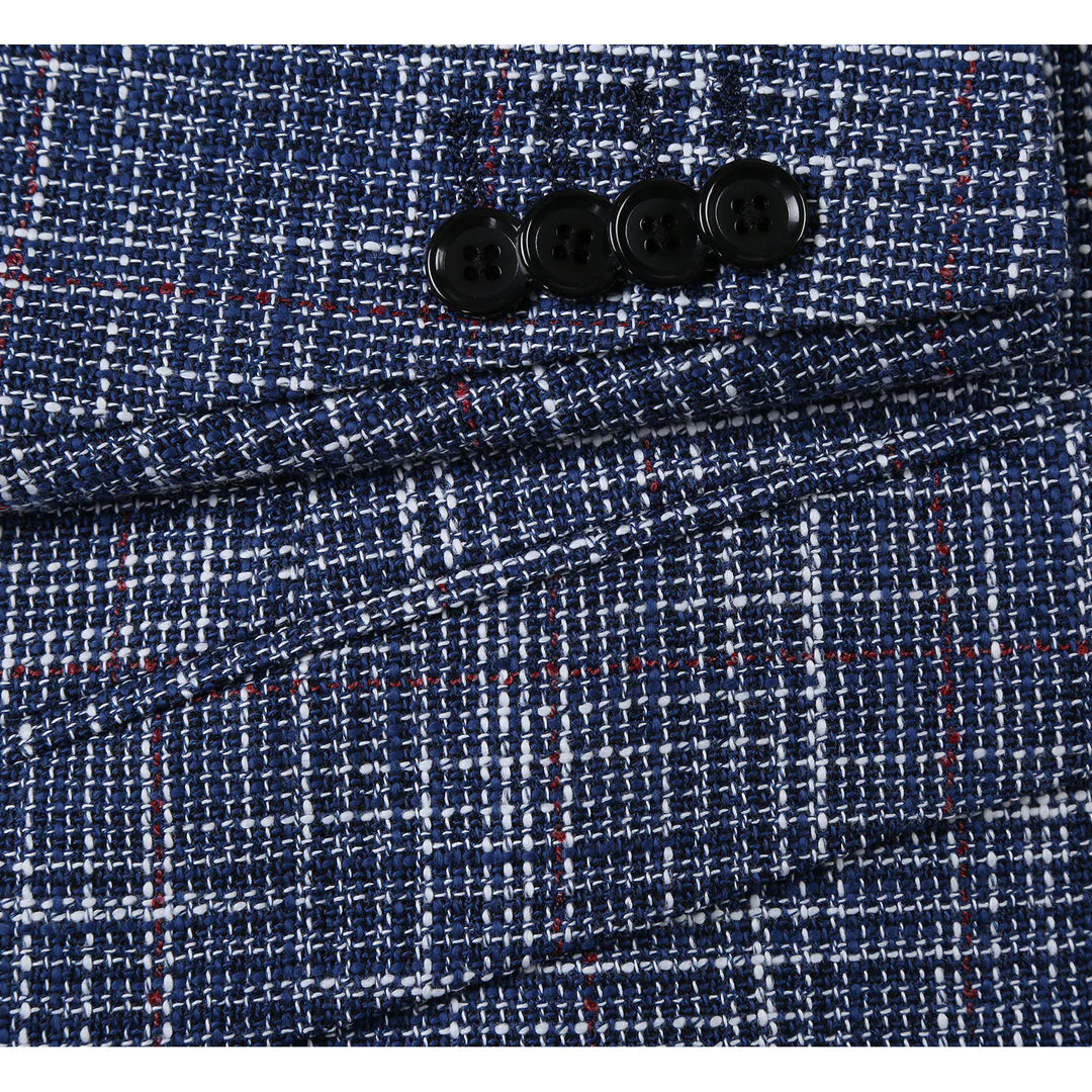 Renoir 563-3-BLUE Mens Blazer