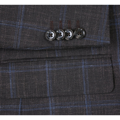 Renoir 563-6-BRN Mens Blazer