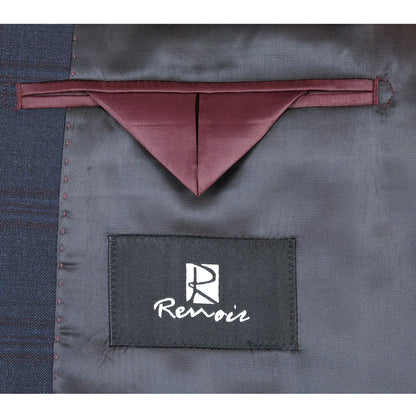 Renoir Mens Suit 564-5-NAVY