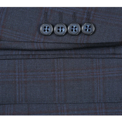 Renoir Mens Suit 564-5-NAVY