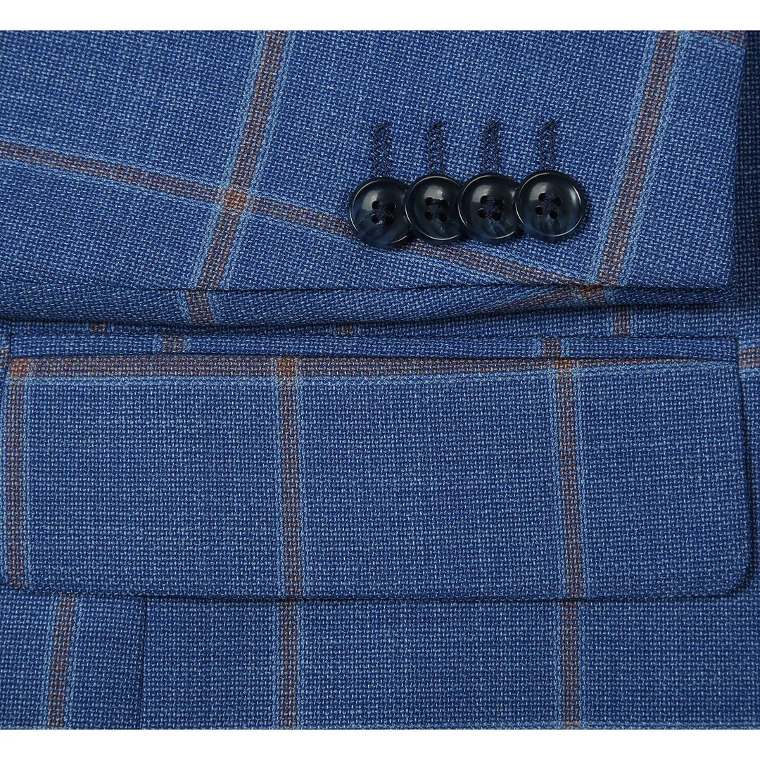 Renoir 565-15-BLUE Mens Blazer