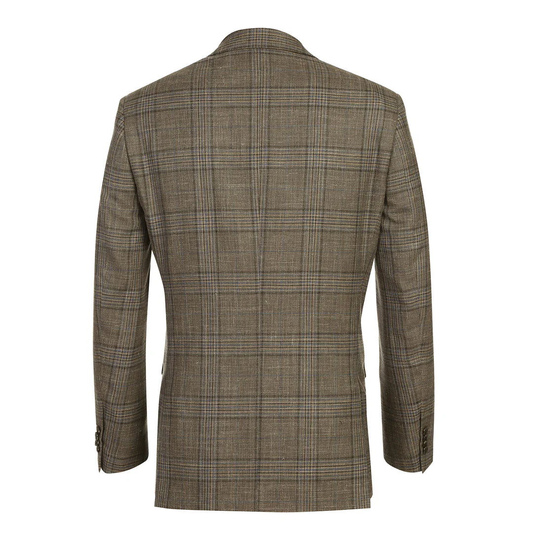 Renoir 565-18-BROWN Mens Blazer