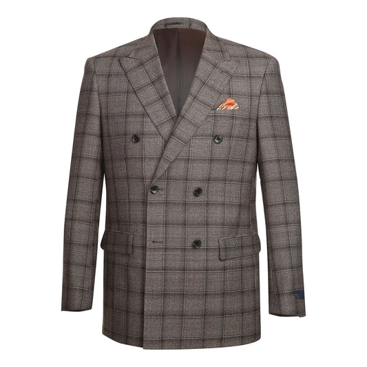 Alessandro Vitello 565-7-BROWN Mens Suit