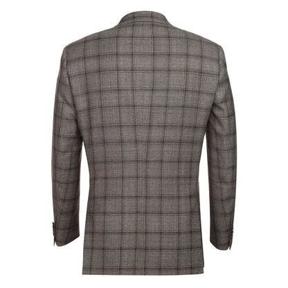 Alessandro Vitello Mens Suit 565-7-BROWN