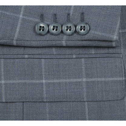 Renoir Mens Suit 566-13-MID-HAZE