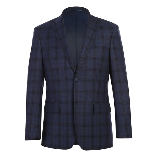 Renoir Mens Suit 566-14-NAVY