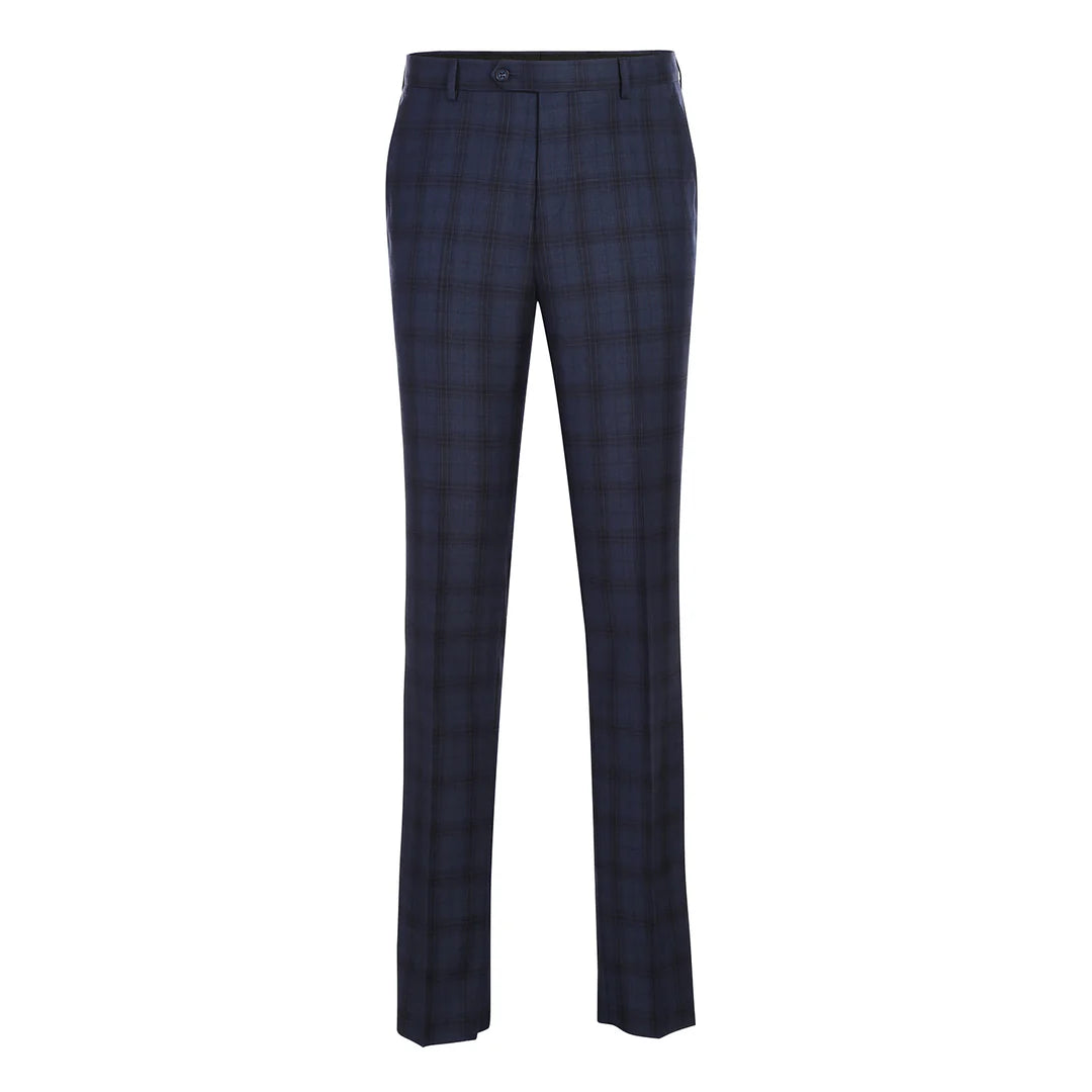 Renoir Mens Suit 566-14-NAVY