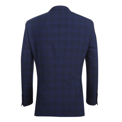 Alessandro Vitello Mens Suit 566-7-BLUE