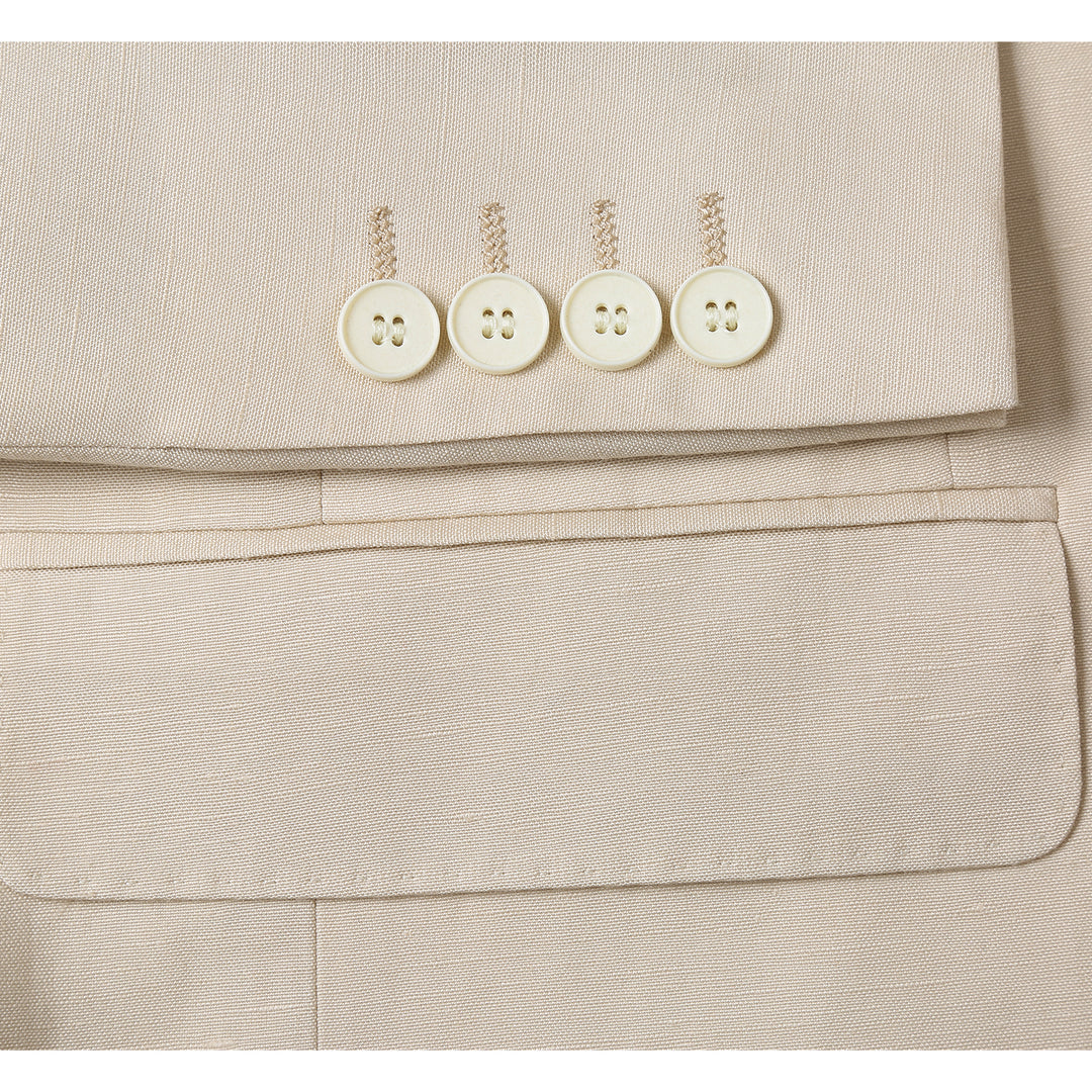 Renoir Men's Suit 611-3-TAN
