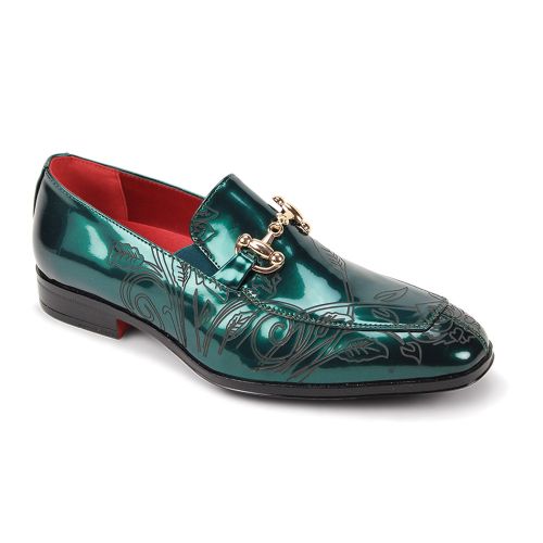 After Midnight 7063-GREEN Mens Shoes