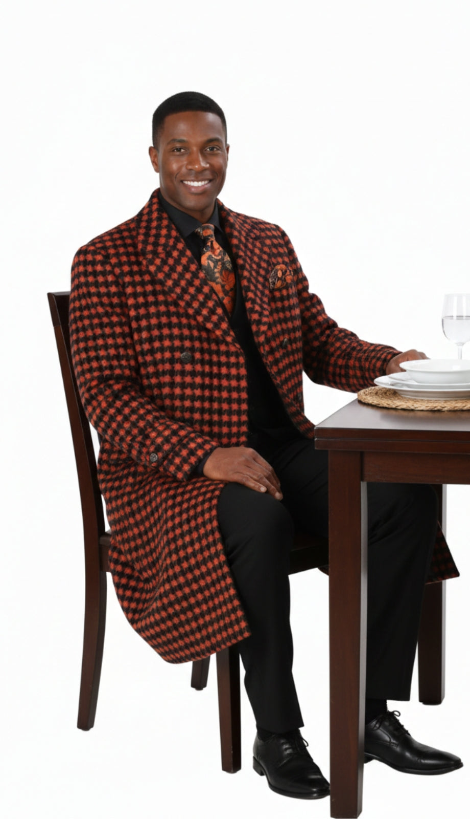 Iconic CB-08-RST Mens Church Coat