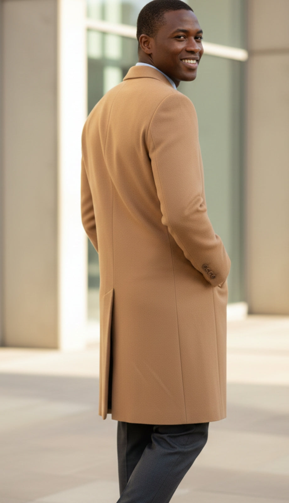 Vinci CL48-CA  Mens Top Coat