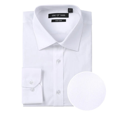 Verno CS0220-WHT Mens Shirt