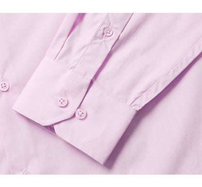 Verno CS0222-LIT-PINK Mens Shirt