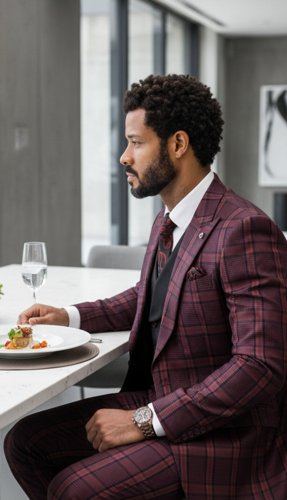 Statement  FINO-BU Mens Suit