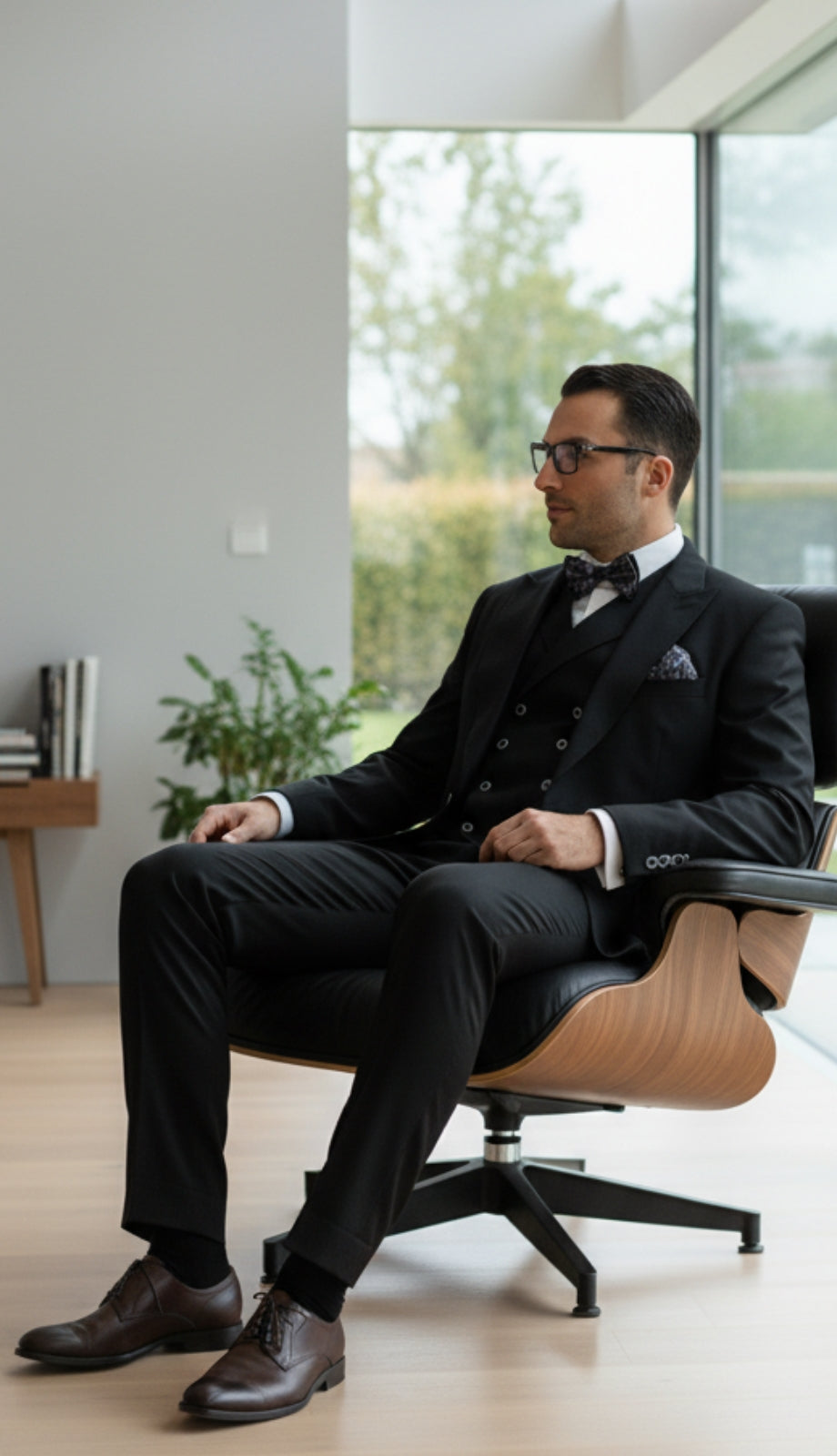 Statement  FLORENCE-BLK Mens Suit