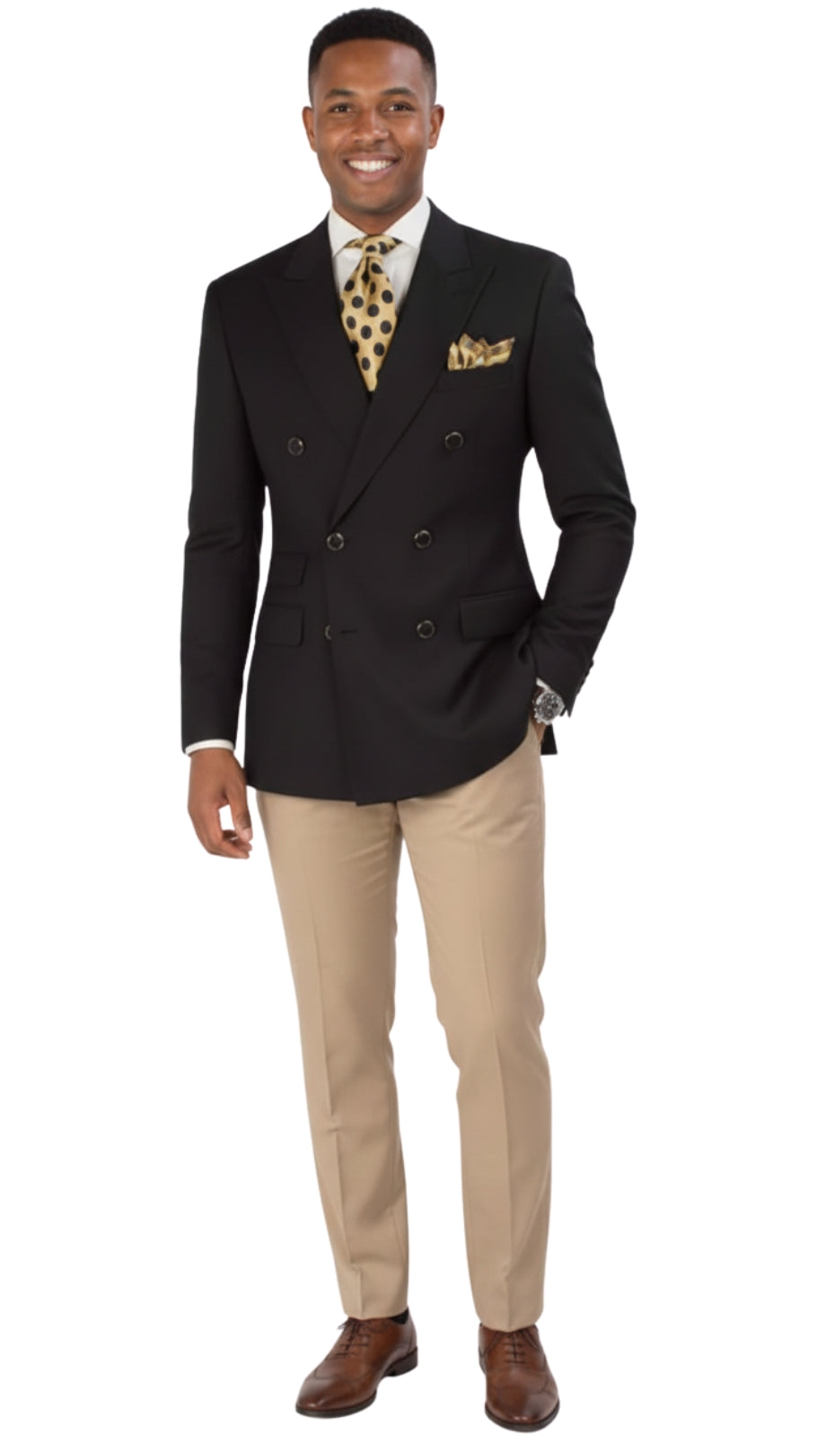 Iconic DMJ-1-BLK Mens Blazer