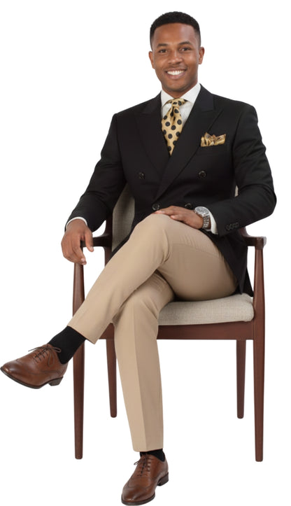 Iconic DMJ-1-BLK Mens Blazer