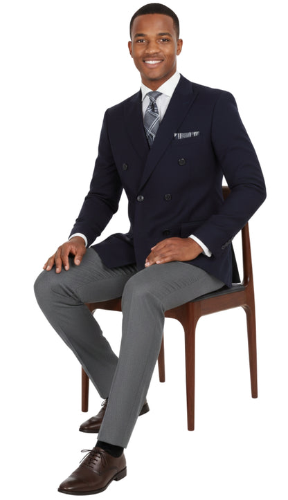 Iconic DMJ-2-NVY Mens Blazer