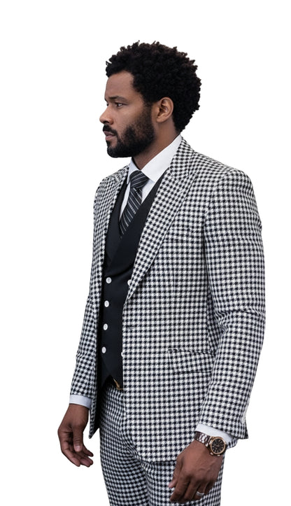 Statement  MASIMO-BLK Mens Suit