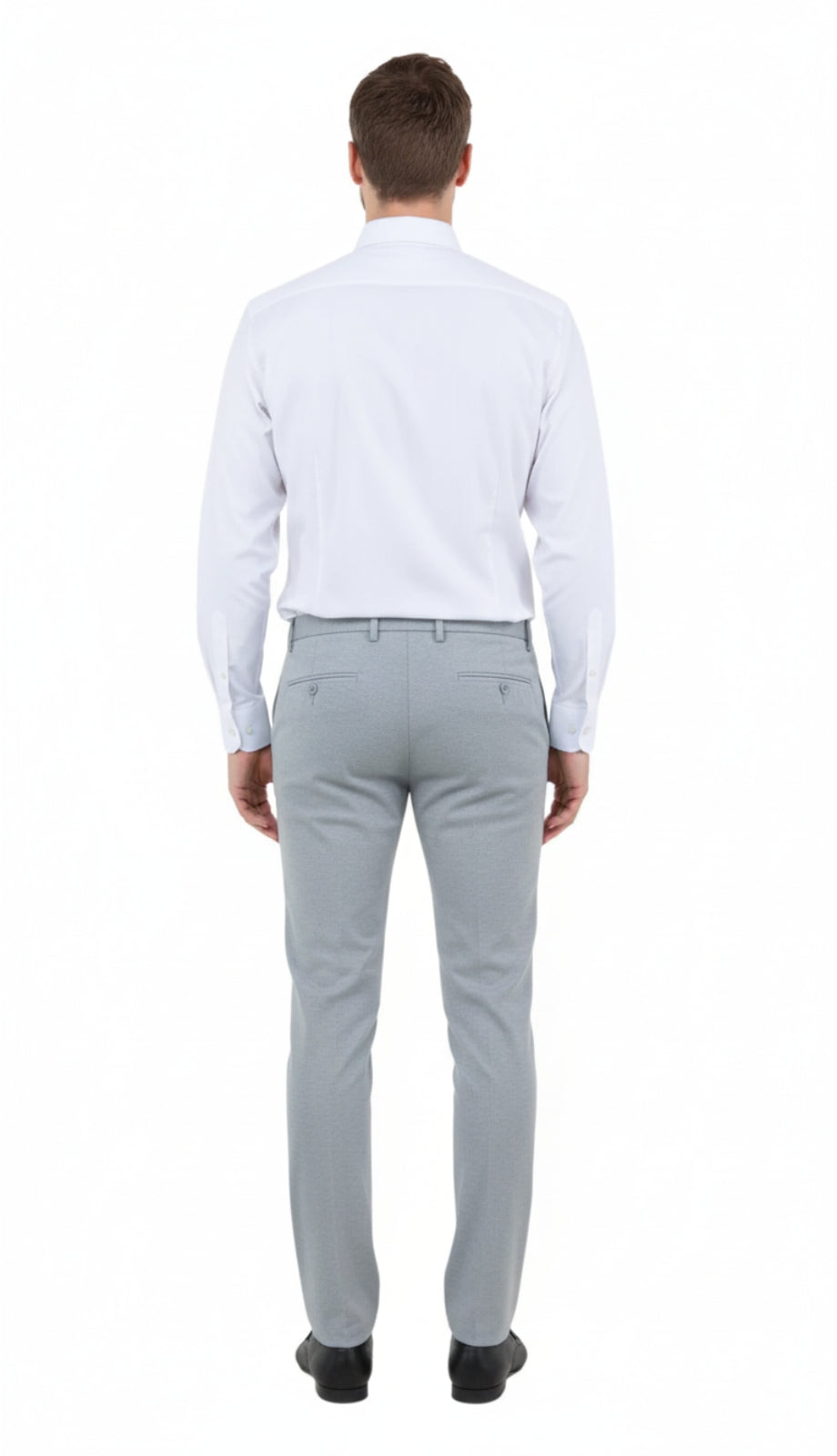 TAZZIO MP110S-03-GREY Mens Dress Pants & Vest Set