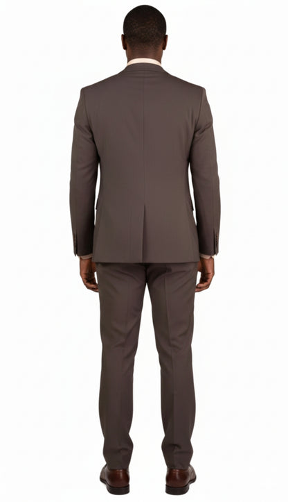 Vinci MV2K-3-BRN Mens Suit