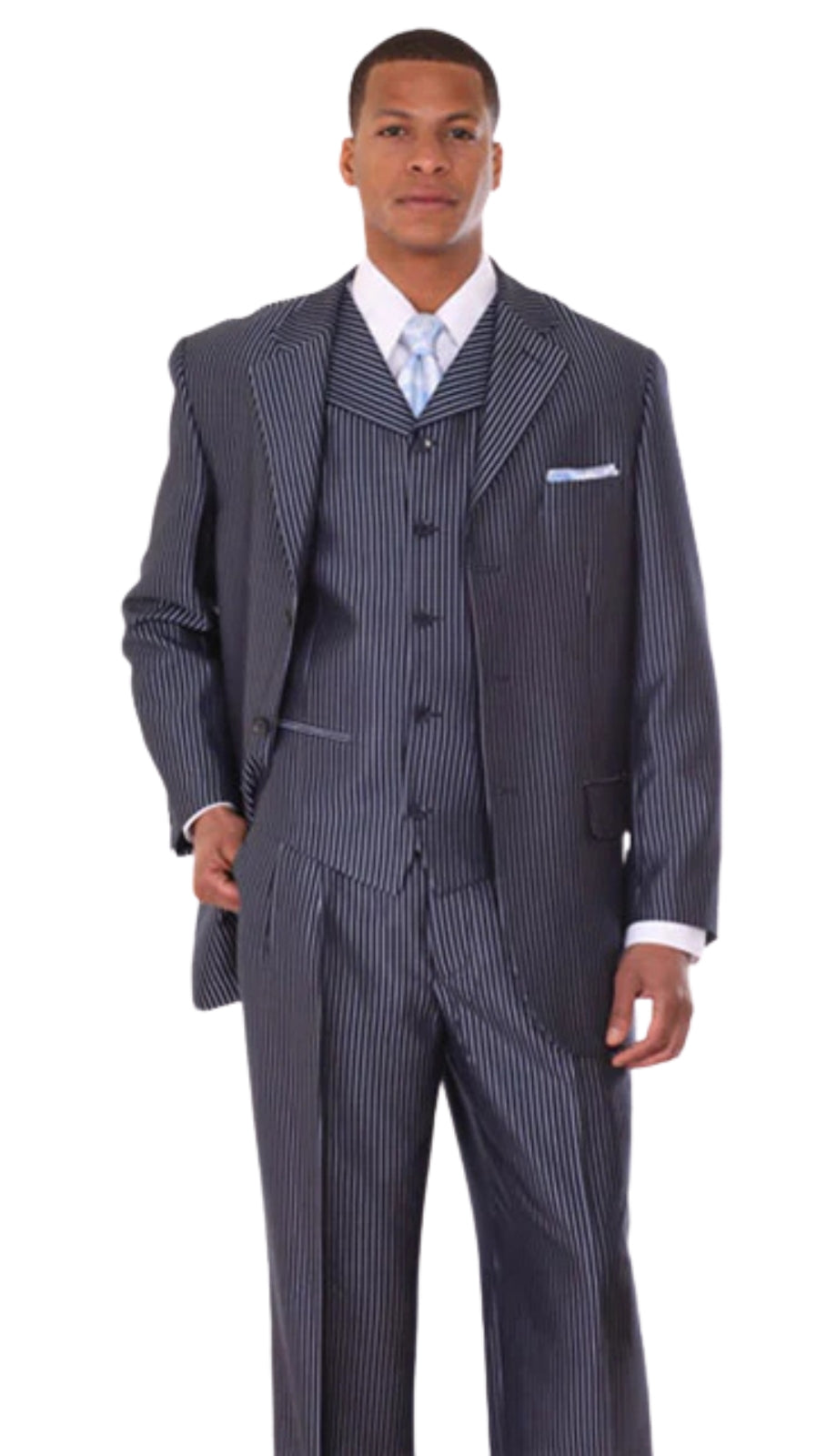 Milano Moda 5802V5-NA Mens Suit