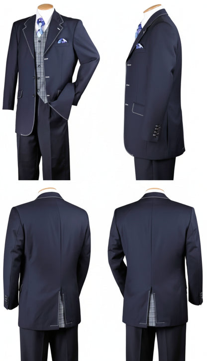 Milano Moda 2916-NA Mens Suit