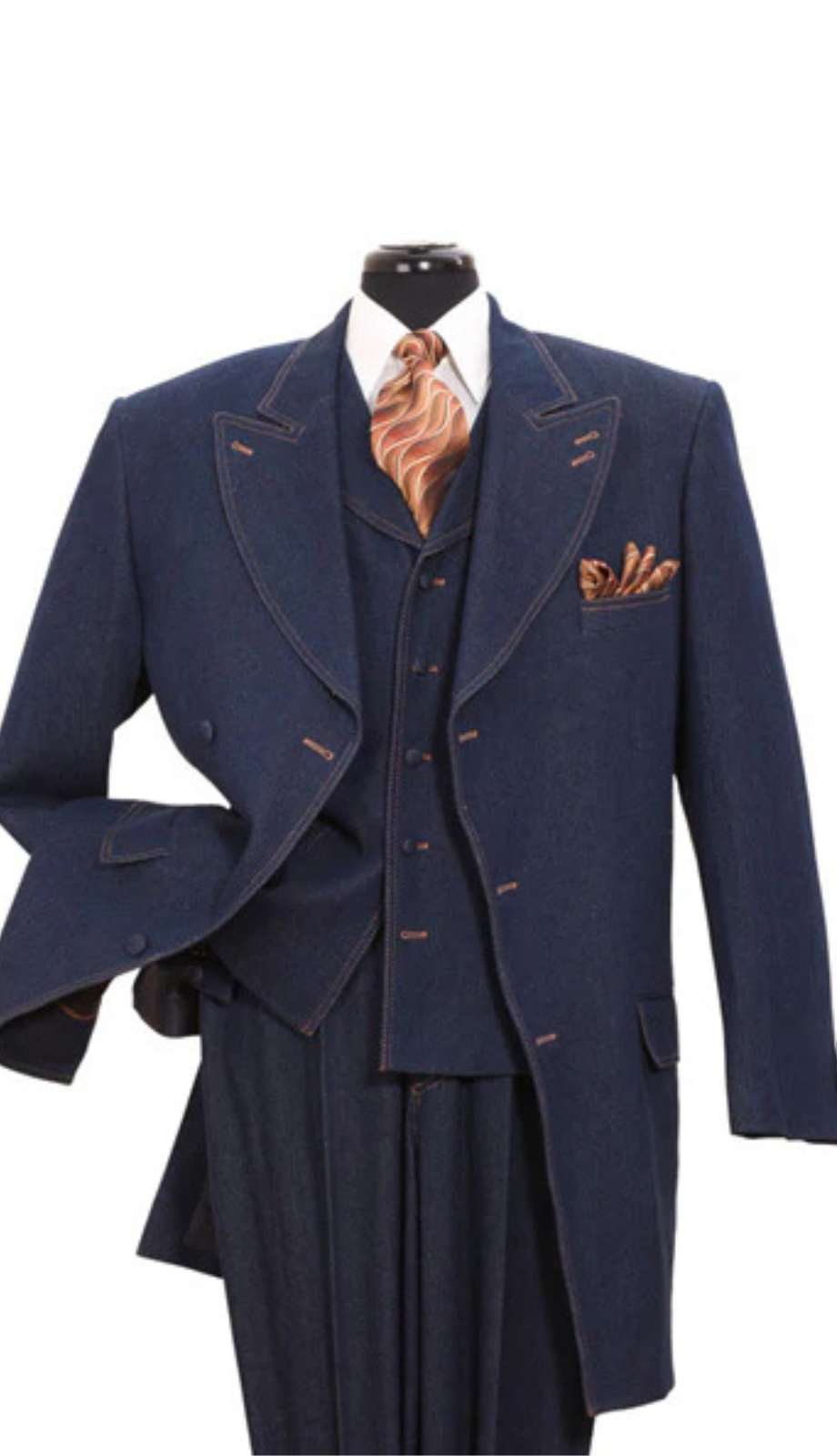 Milano Moda 5283V-D Mens Suit