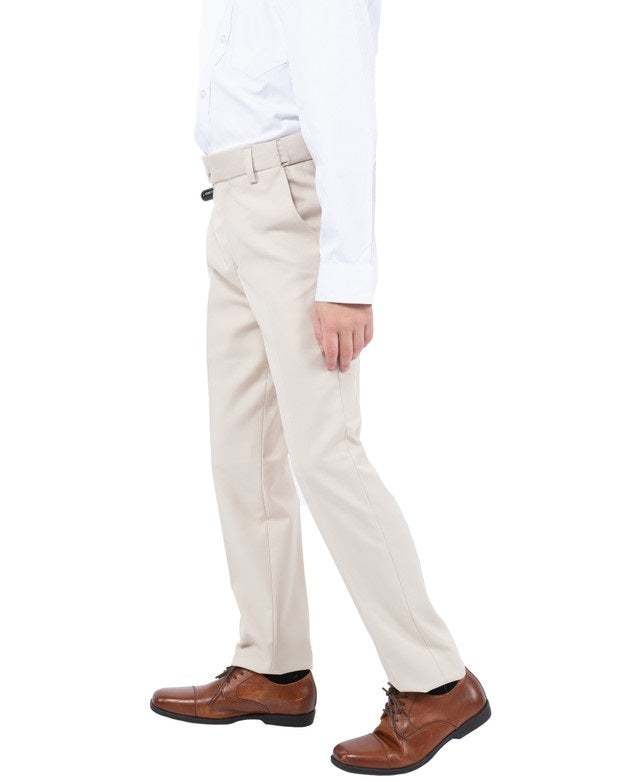 PERRY ELLIS PBP408-34-TAN Boys Suit