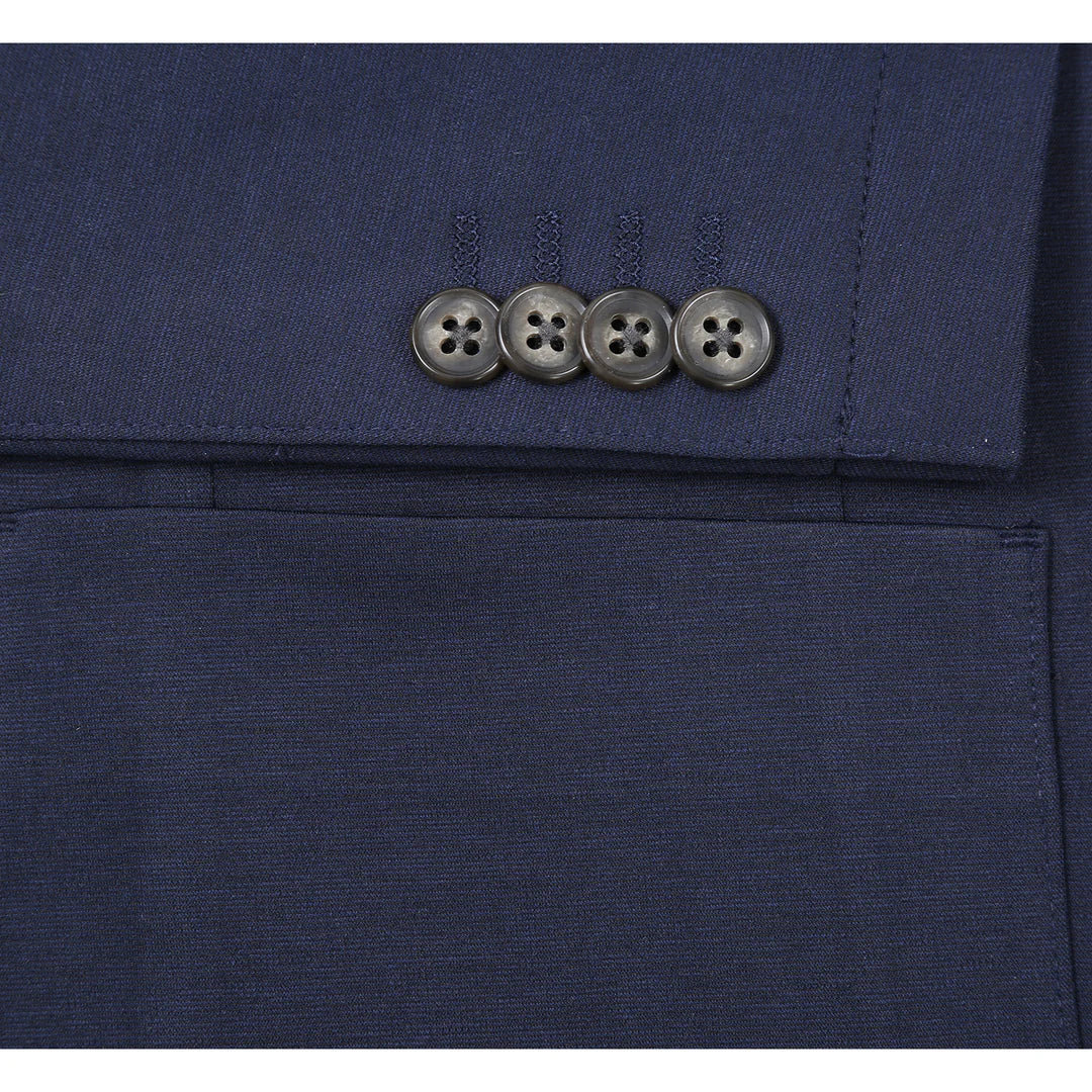 Pellagio Men's Suit PF24-16-MID-NAVY