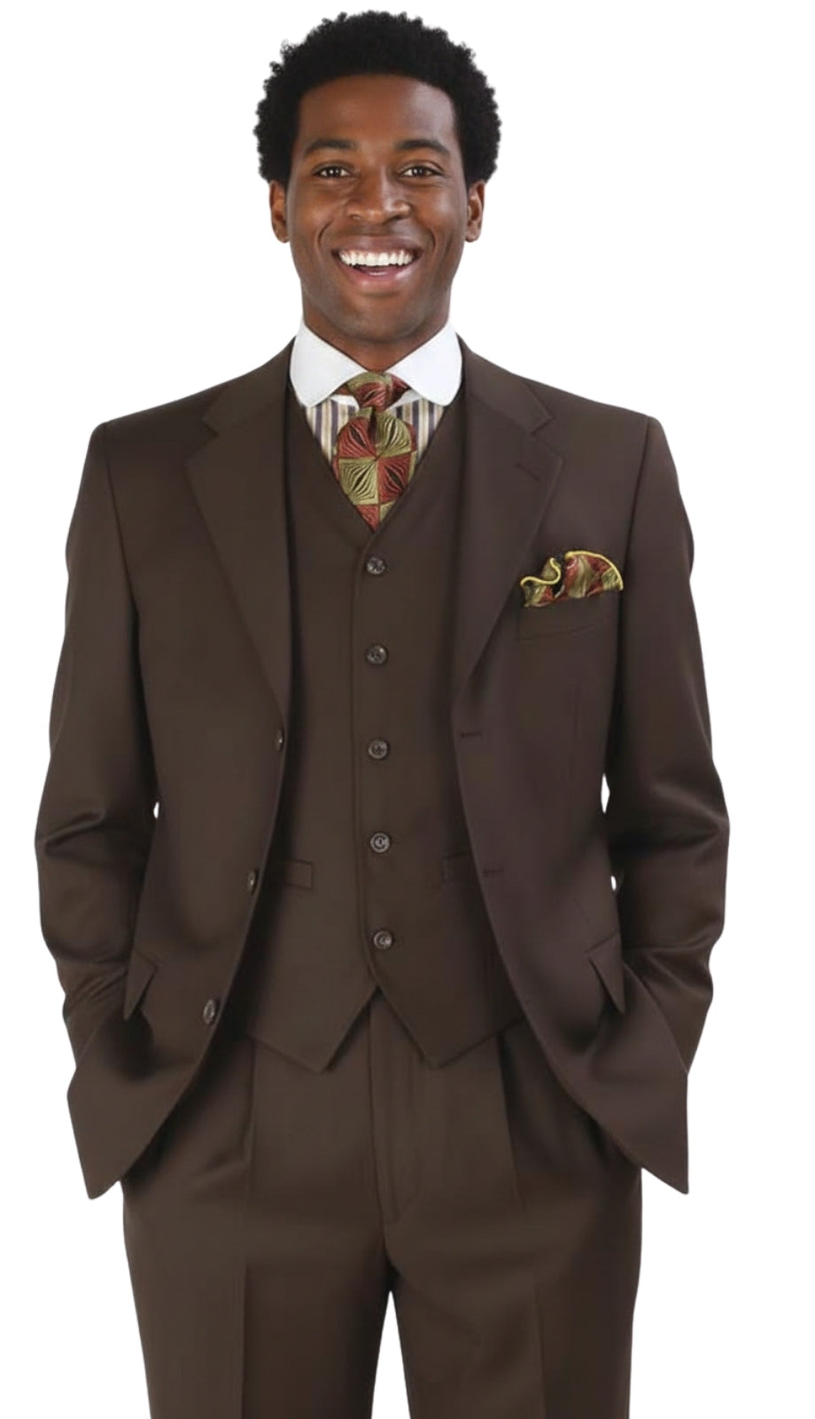 Iconic R2304 3pc  Mens Suit
