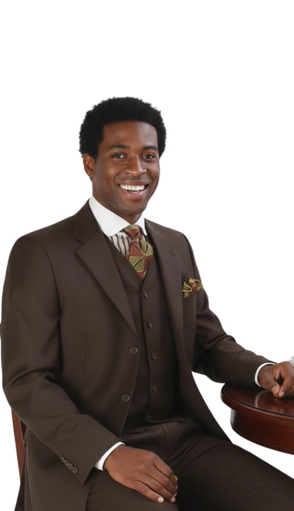Iconic R2304 3pc  Mens Suit