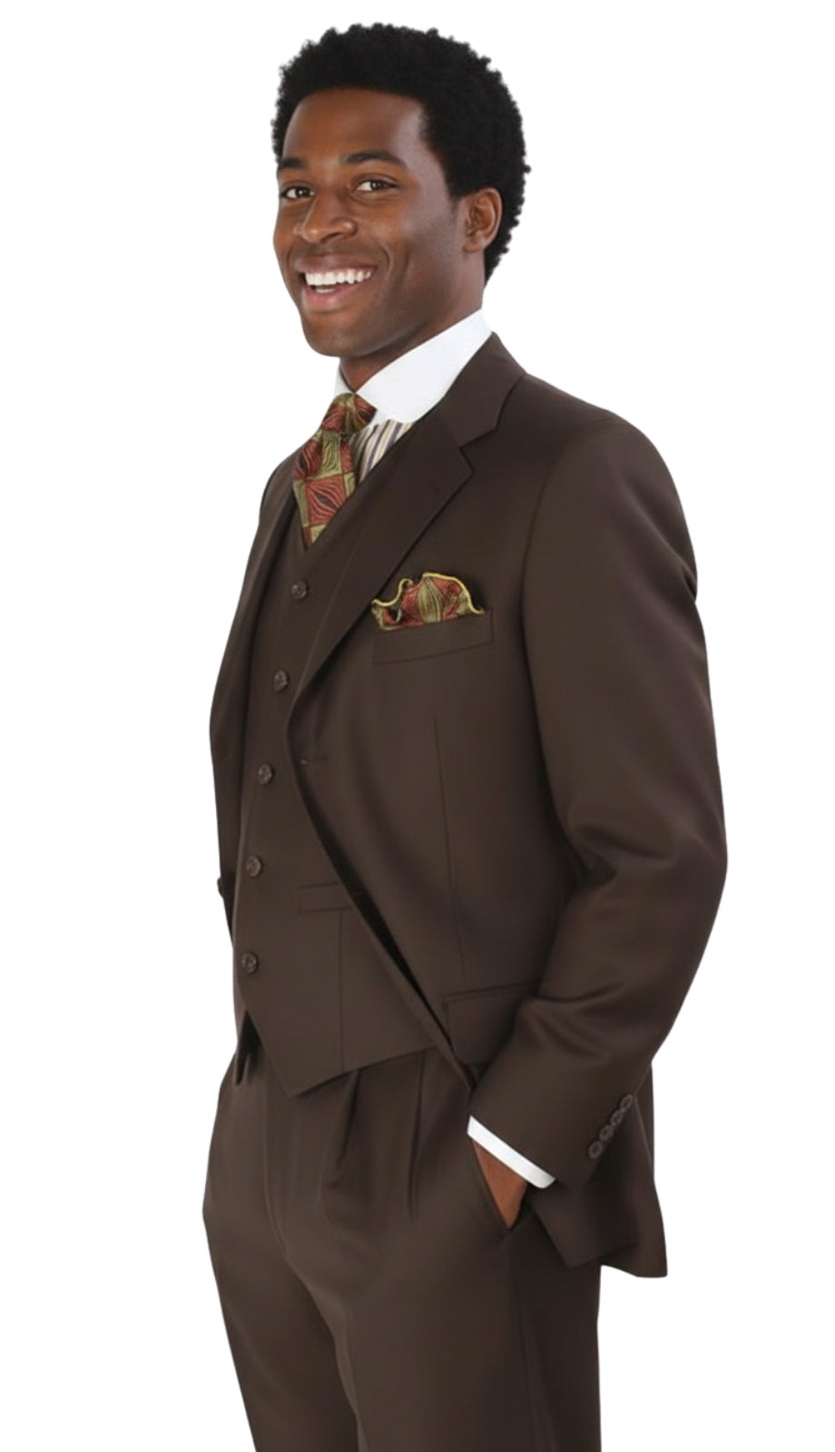 Iconic R2304 3pc  Mens Suit