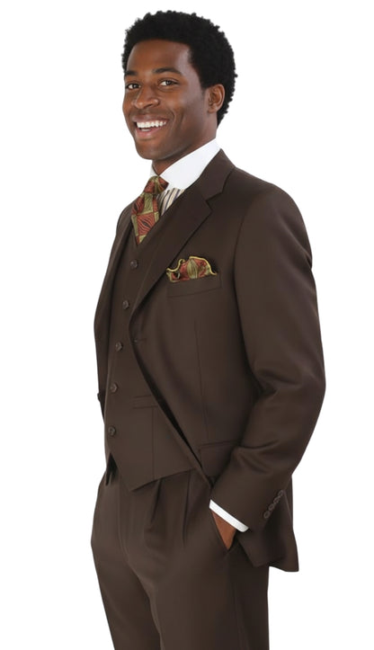 Iconic R2304 3pc  Mens Suit