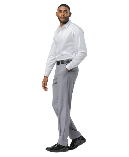 Stacy Adams SMP282H1-04-GRY Mens Pants