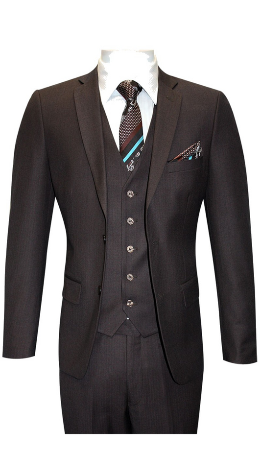 Statement  SW-103-BR Mens Suit
