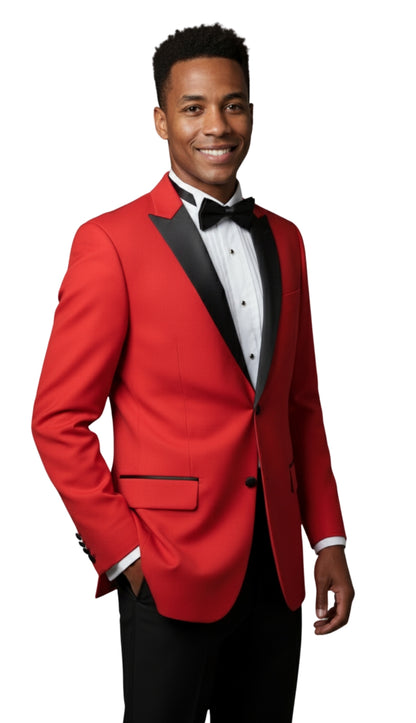Vinci T-2FF-RE Mens Tuxedo