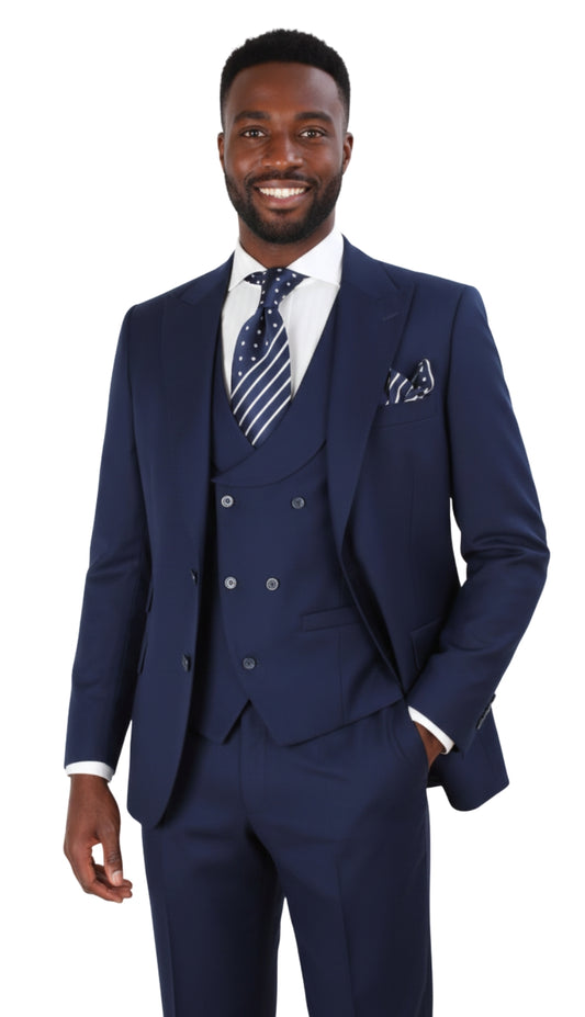 Iconic T-609-NVY Mens Suit