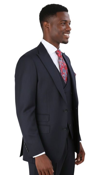 Iconic T-611-NVY Mens Suit