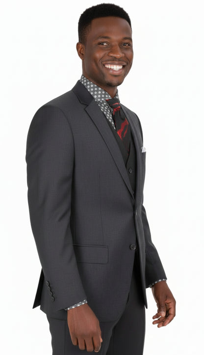 Iconic T-617-BLK Mens Suit