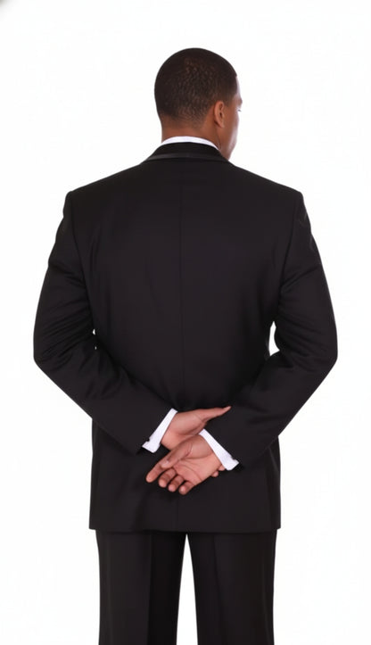 EJ Samuel T811-BLK Mens Tuxedo