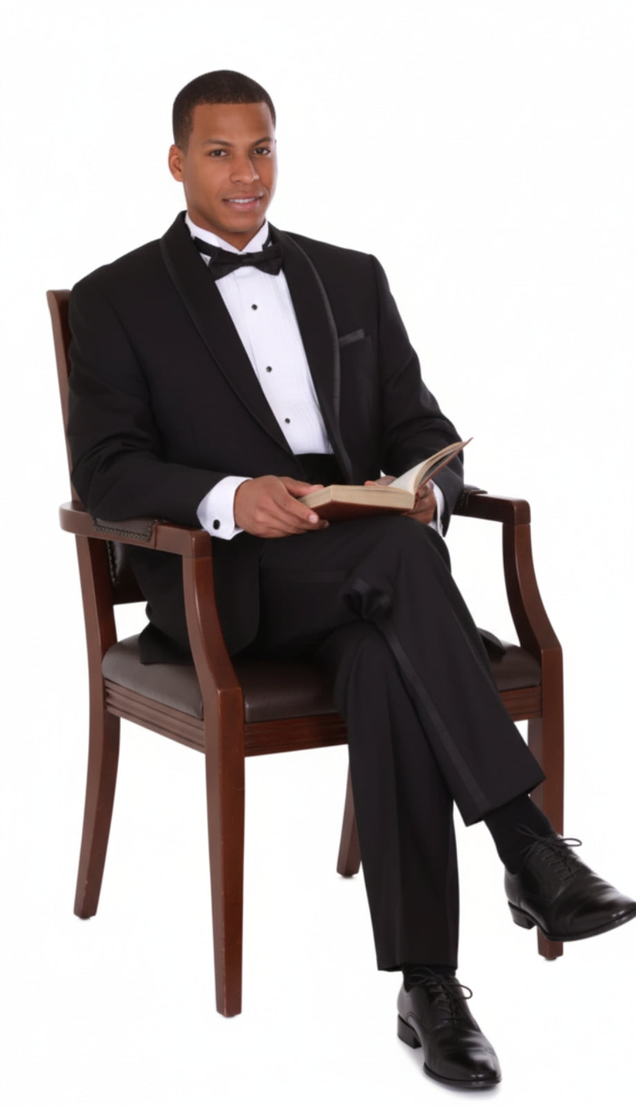 EJ Samuel T811-BLK Mens Tuxedo