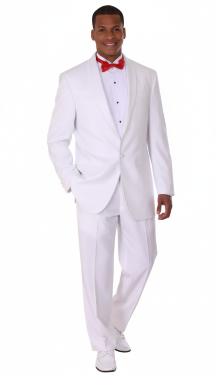 EJ Samuel T811-WH Mens Tuxedo