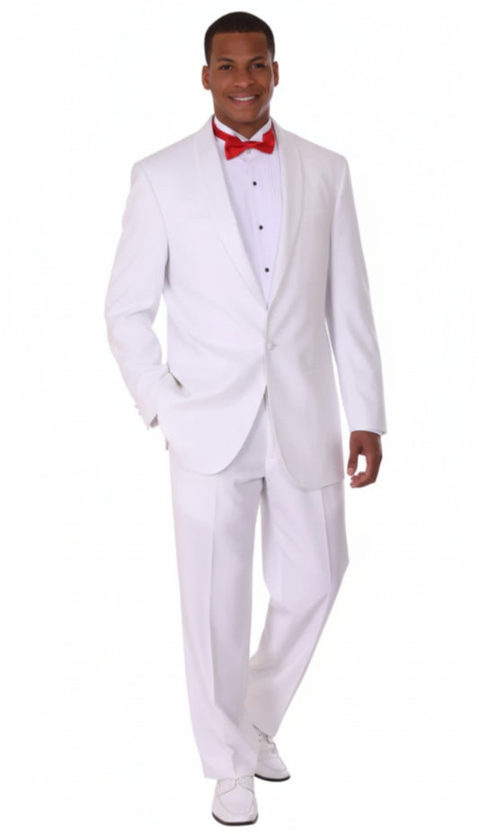 EJ Samuel T811-WH Mens Tuxedo