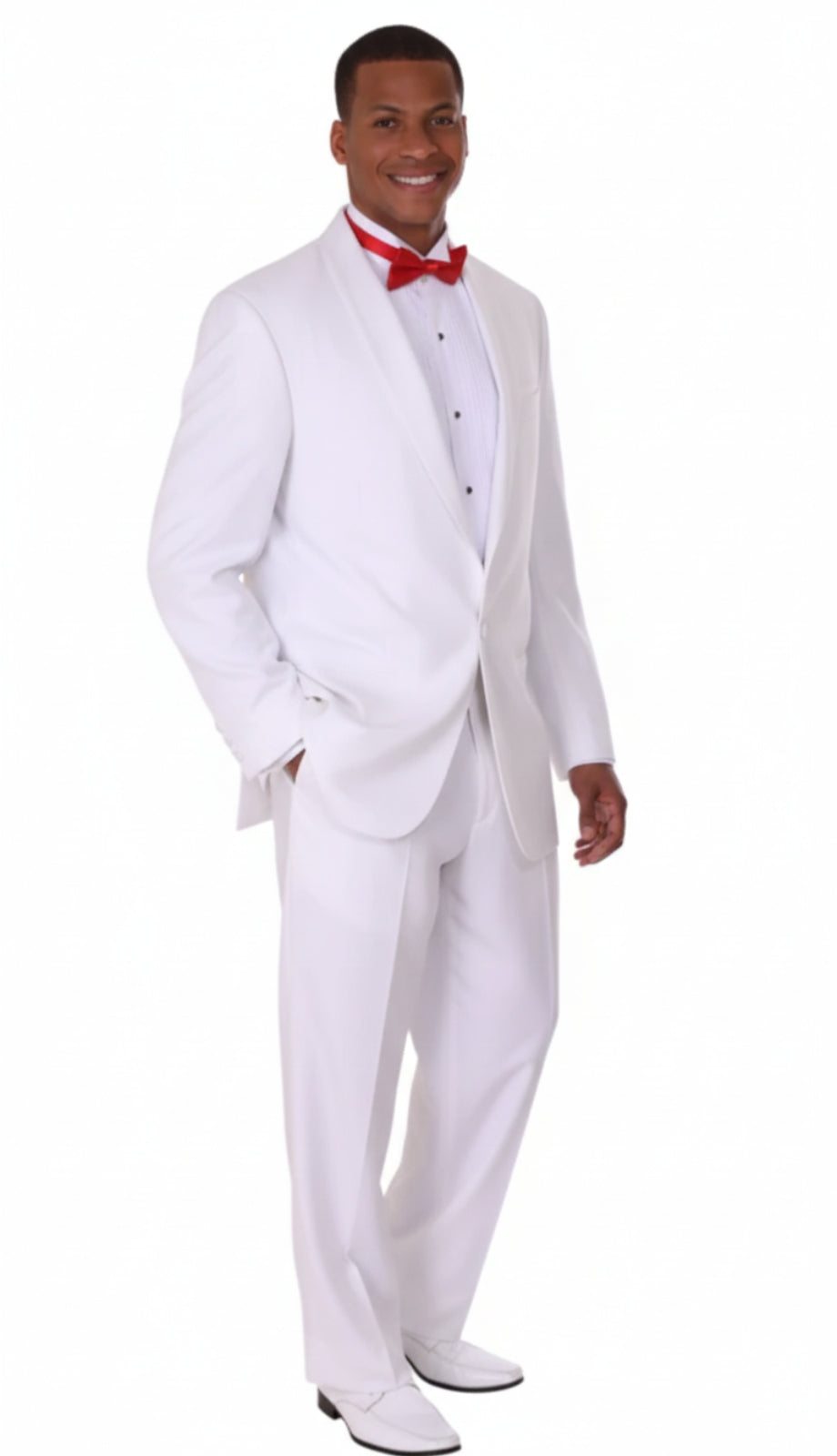 EJ Samuel T811-WH Mens Tuxedo