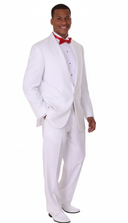 EJ Samuel T811-WH Mens Tuxedo