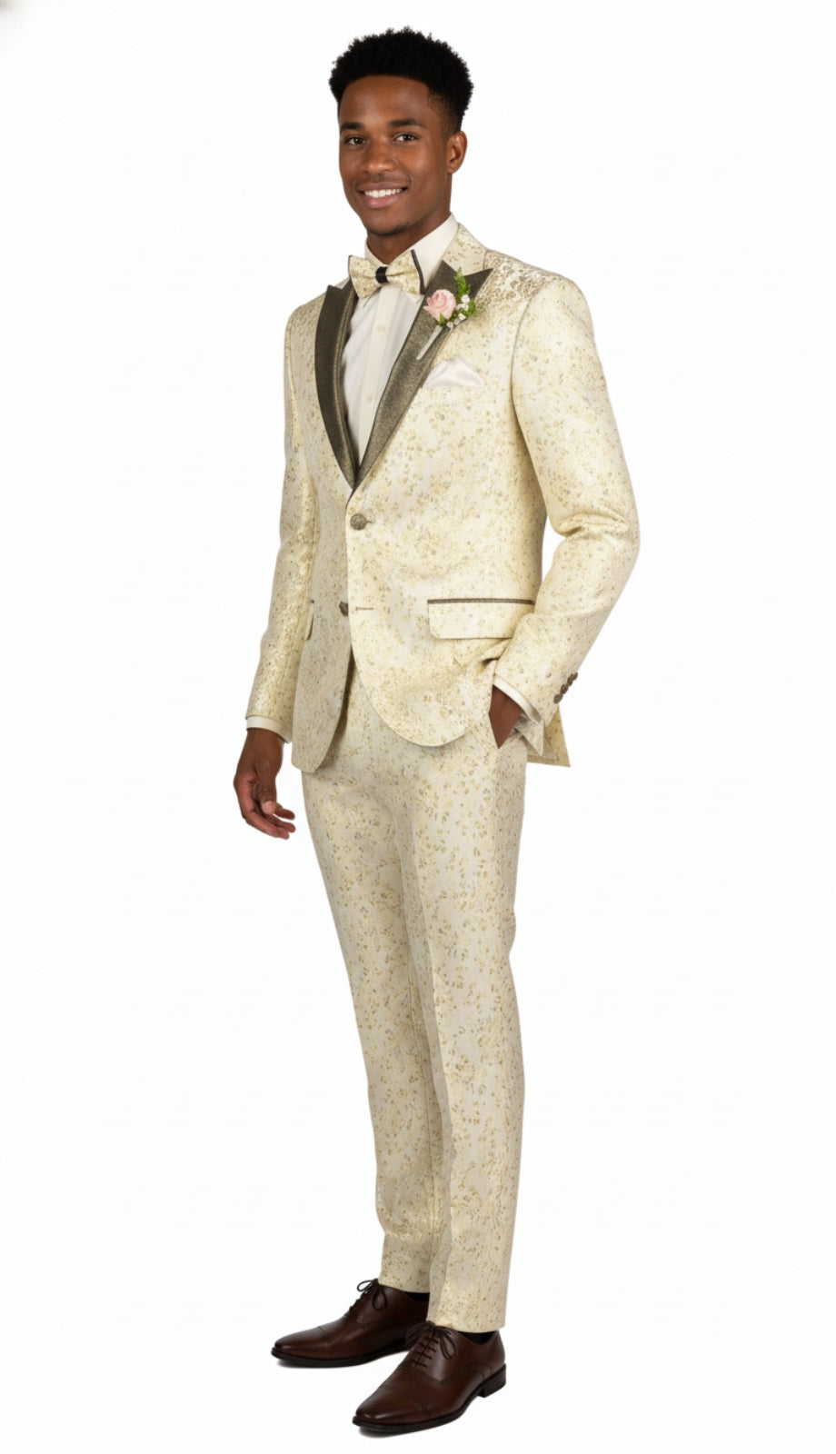 Vinci TSJQ-1-CHM Mens Tuxedo