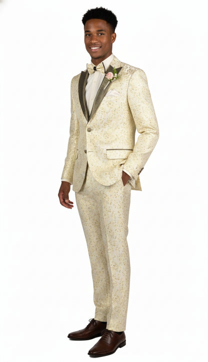 Vinci TSJQ-1-CHM Mens Tuxedo